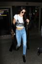 <p>We were all obsessed when Kendall started layering bralets over tee’s. [Photo: Getty] </p>