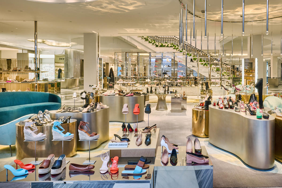 Shoes Play a Starring Role in Saks Fifth Avenue's New Beverly Hills Store  Flagship