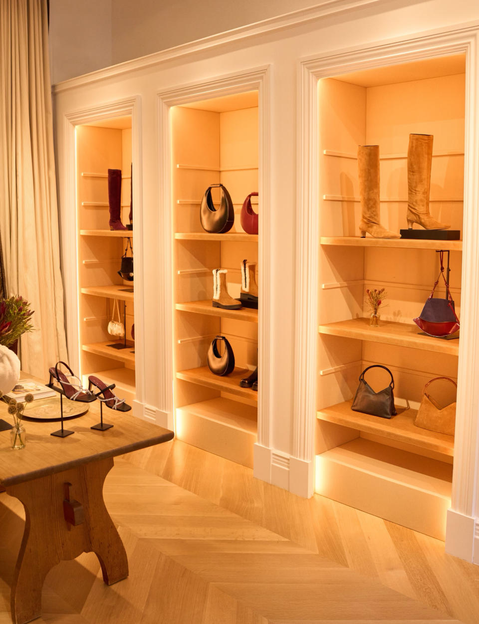 A look inside the Staud New York City flagship.