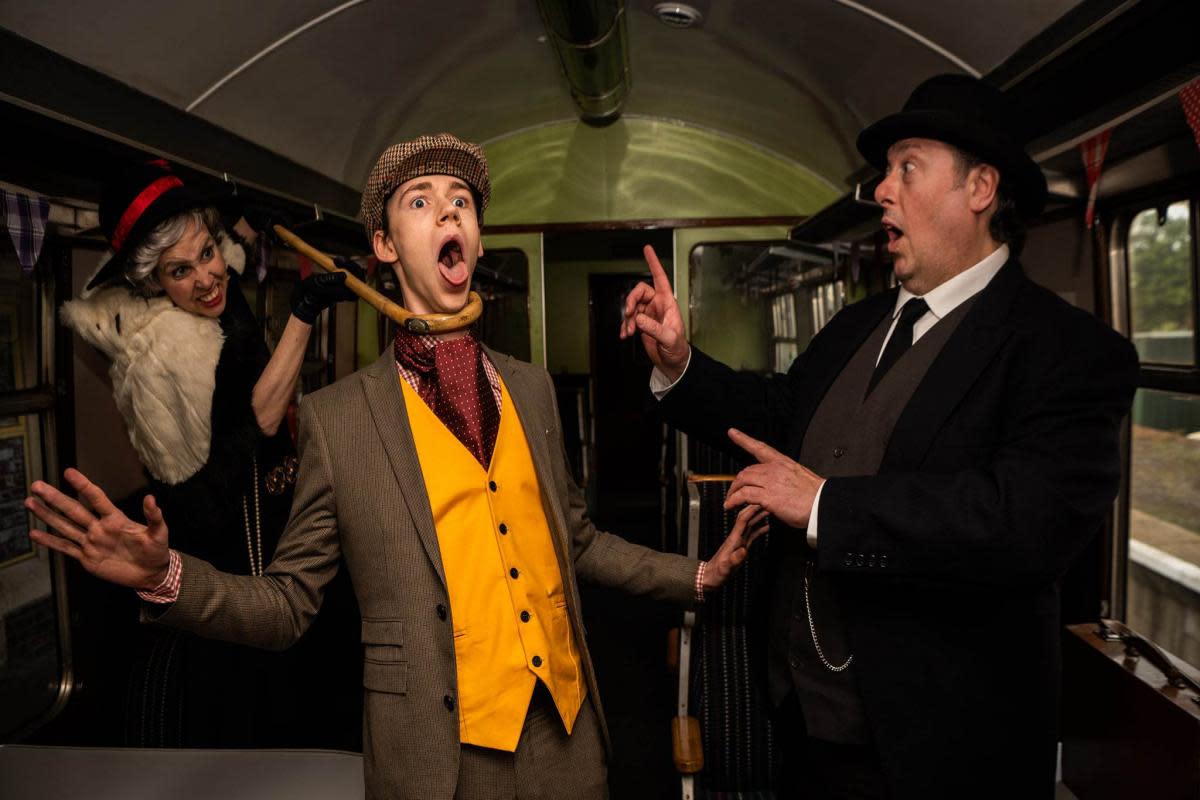 Murder Mystery trains are back on the Mid-Norfolk Railway <i>(Image: MNR)</i>