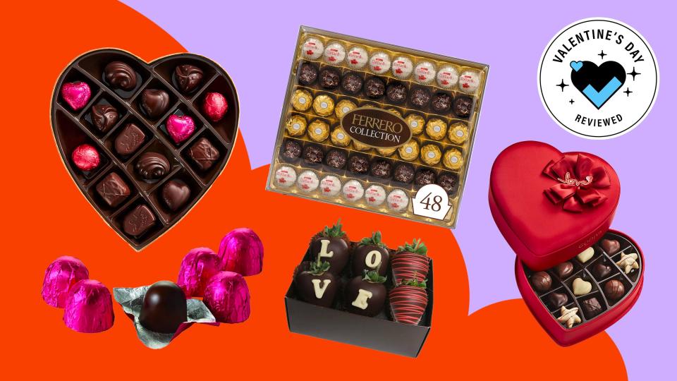 From romantic heart-shaped boxes of chocolates to sweet treats, shop the best Valentine's Day chocolate deals now.