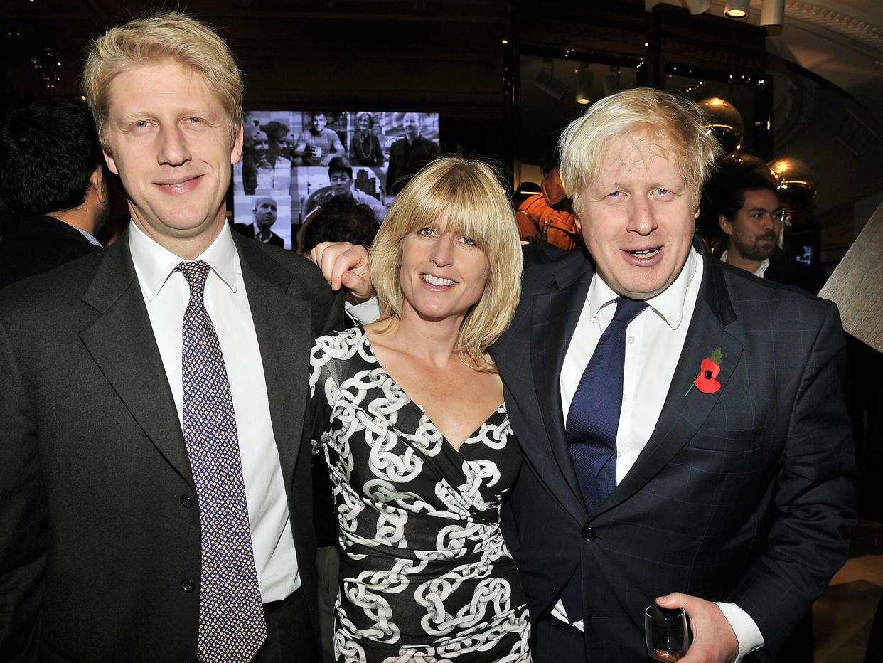 Jo Johnson, Rachel Johnson and Boris Johnsonn: Rex