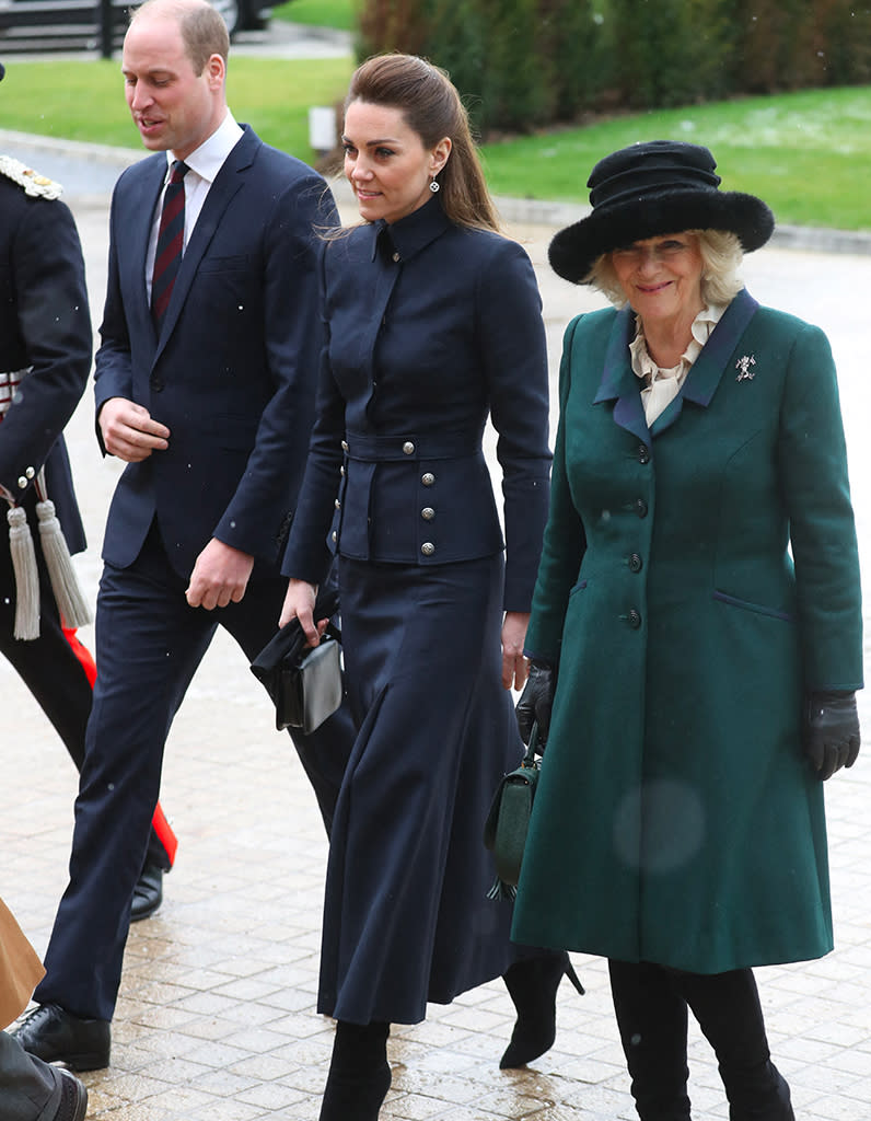 Will, Kate et Camilla