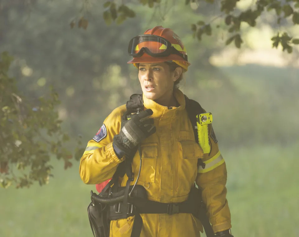 STATION 19 - “One Last Time” - As Station 19 continues to battle an existential wildfire, the team grapples with the possibility of a future that will be changed forever. THURSDAY, MAY 30 (10:01-11:00 p.m. EDT) on ABC. (Disney/Eric McCandless) 
JAINA LEE ORTIZ