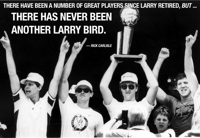 You wouldn't believe what he said': The greatest trash talker ever, Larry  Bird - The Athletic