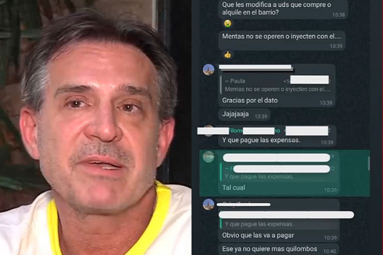 Aníbal Lotocki es rechazado por sus futuros vecinos del barrio cerrado Parque Peró