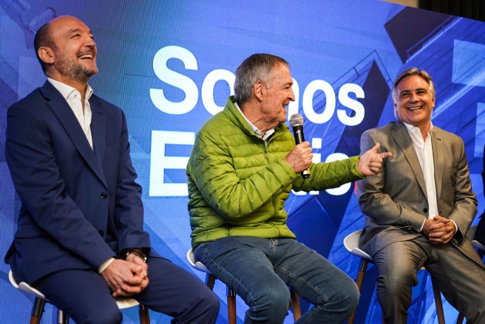 marcelo bechara, juan schiaretti y martin llaryora