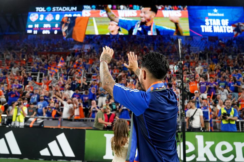 For FC Cincinnati midfielder Luciano Acosta, the MLS All-Star Game appearance will be the second of his career.