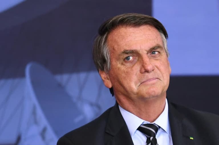 Le président brésilien Jair Bolsonaro à Brasilia, le 14 septembre 2021 - EVARISTO SA © 2019 AFP