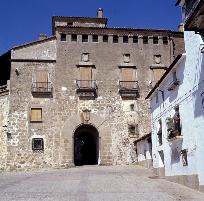 El palacio del Marqués de Mirabel en Plasencia