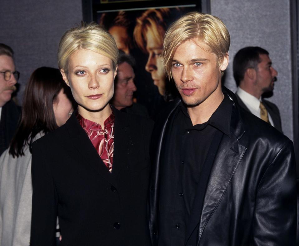 Gwyneth Paltrow and Brad Pitt, 1997