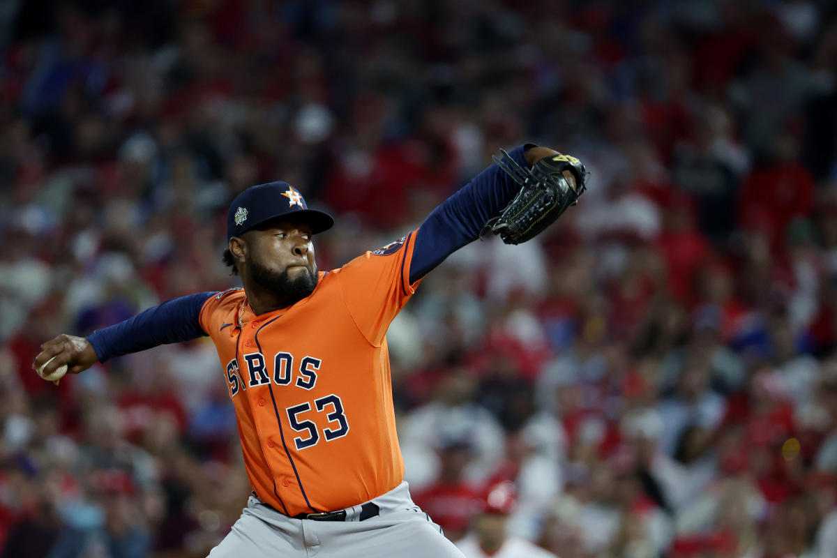 World Series: Astros toss combined no-hitter in Game 4 vs. Phillies, make  history after brilliant Cristian Javier start