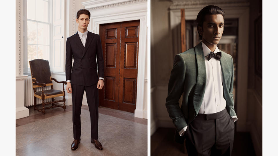Tailoring from the new Kingsman collection.