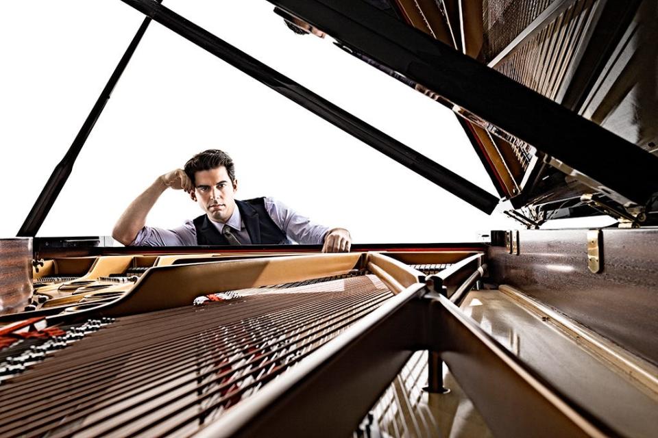 Pianists Tony DeSare, pictured, and Frankie Moreno perform with the Naples Philharmonic from March 27 through March 30 at Artis-Naples.