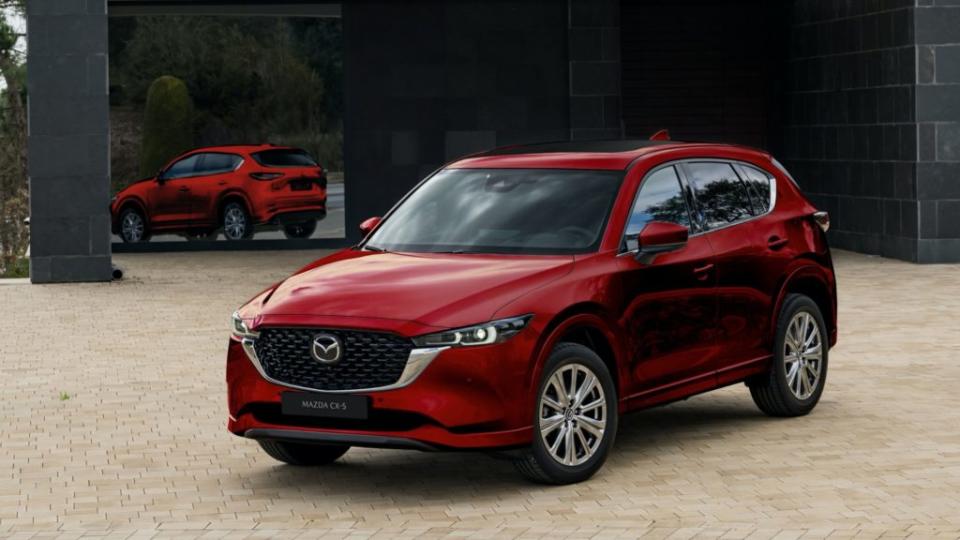 Mazda CX-5 指定車型提供限時「高額零利率，享 5 年原廠保固再贈乙式險」購車優惠方案。(圖片來源/ Mazda)