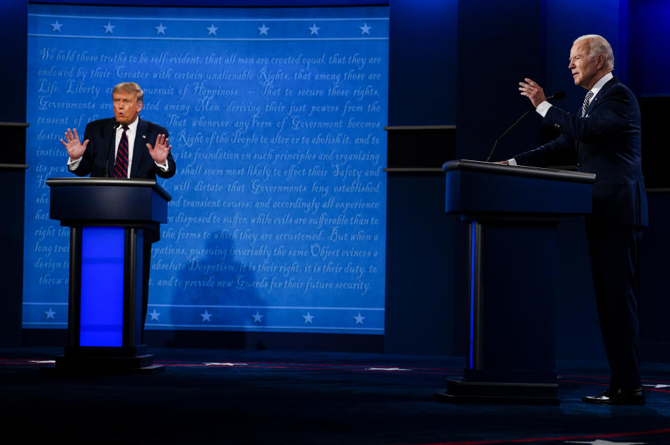 El debate ha sido tenso y con pocas propuestas. (Photo by Melina Mara/The Washington Post via Getty Images)