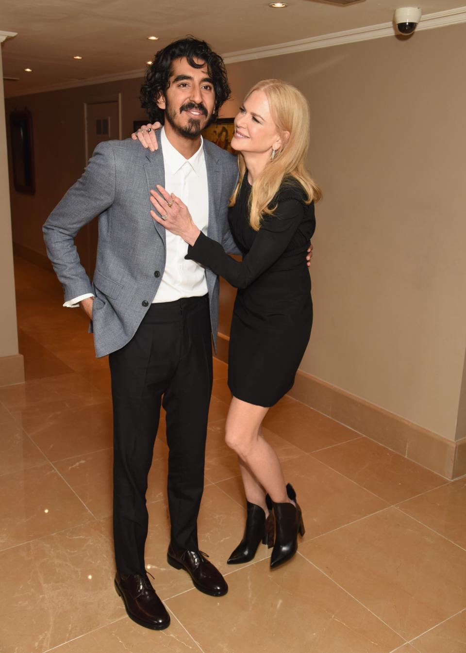 Nicole Kidman and Dev Patel play mother and son in the recently-released film 'Lion'.