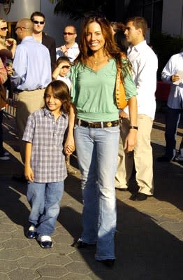 Krista Allen with son Jake at the Los Angeles premiere of New Line Cinema's Raise Your Voice