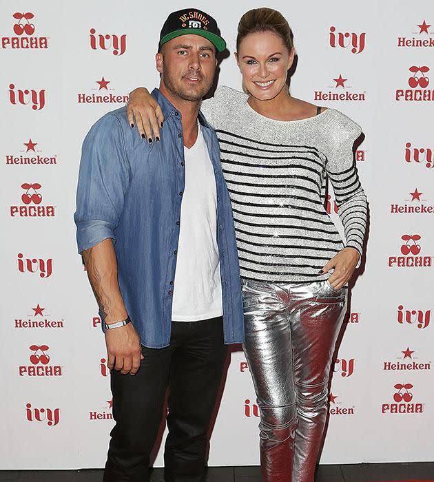 Mark Judge and Charlotte Dawson together. Source: Getty