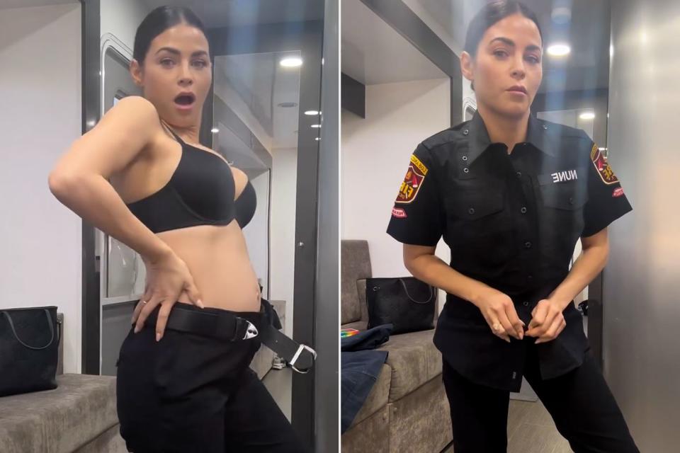 <p>Jenna Dewan/Instagram</p> Jenna Dewan shares a behind-the-scenes of how she gets ready to film 