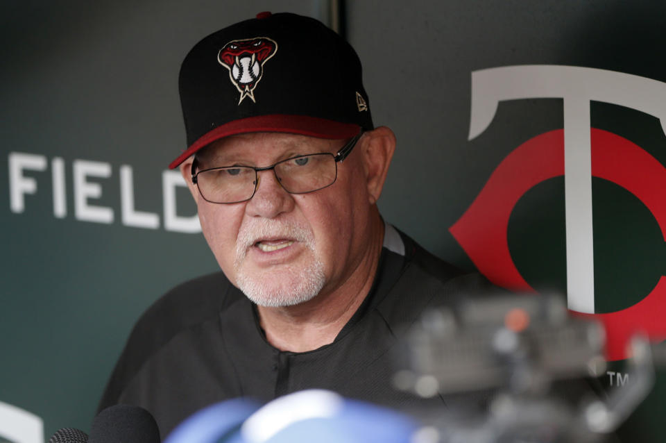 Former Twins manager and current Diamondbacks bench coach Ron Gardenhire figures to be favorite for the Red Sox managerial opening. (AP)