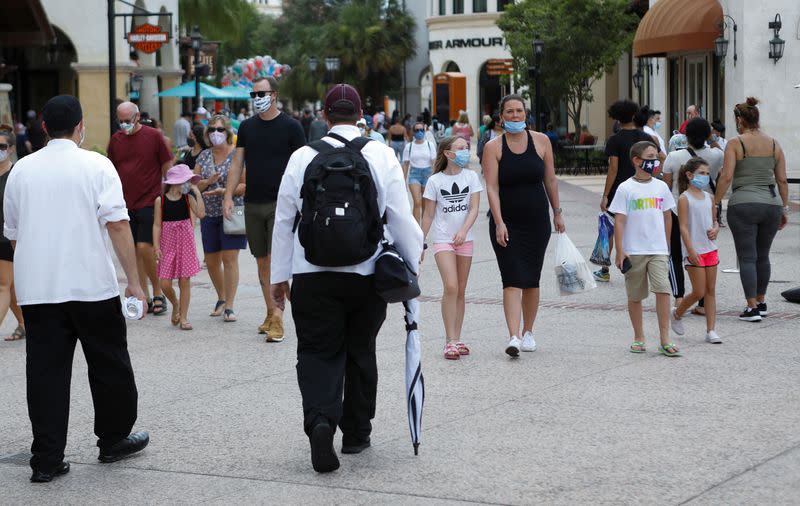 Walt Disney World conducts a phased reopening from coronavirus disease (COVID-19) restrictions in Lake Buena Vista