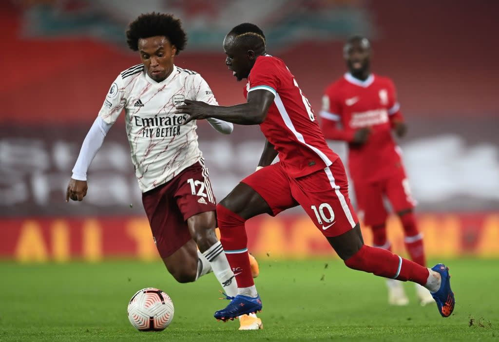 Sadio Mane was a stand-out for Liverpool against Arsenal (POOL/AFP via Getty Images)