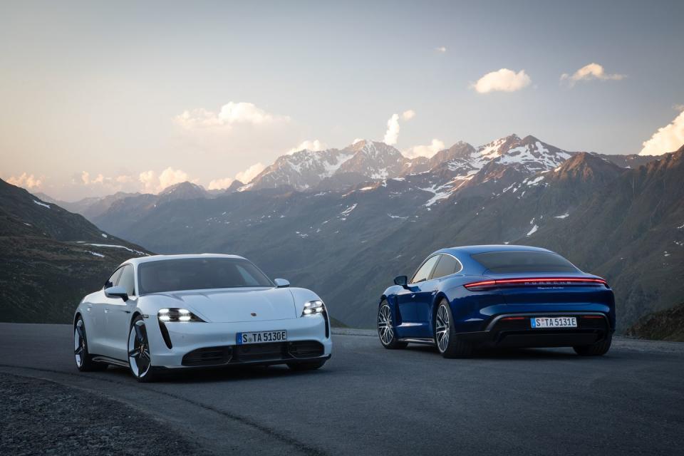 View Photos of the New 2020 Porsche Taycan