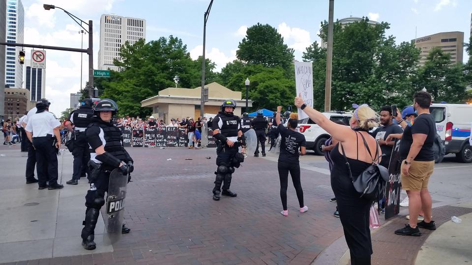 Columbus police's aggressive response to protests and riots that hit Columbus in the spring of 2020 is leading to a crackdown on tactics, weapons.