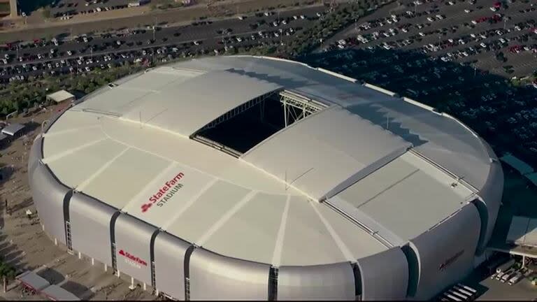 El estadio State Farm de Arizona es uno de los que albergará partidos de la Copa América 2024