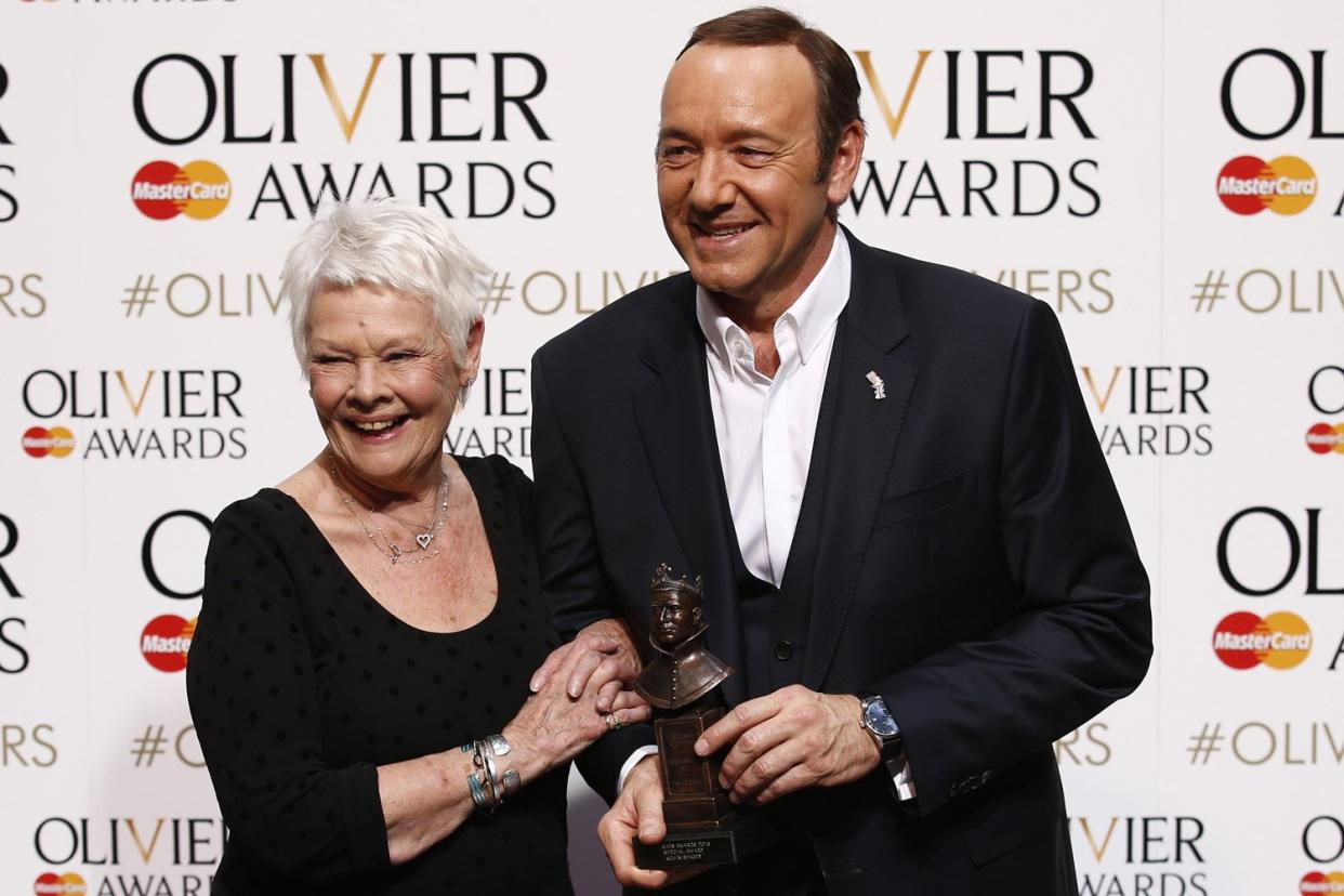 Judi Dench and Kevin Spacey (Credit: Getty)