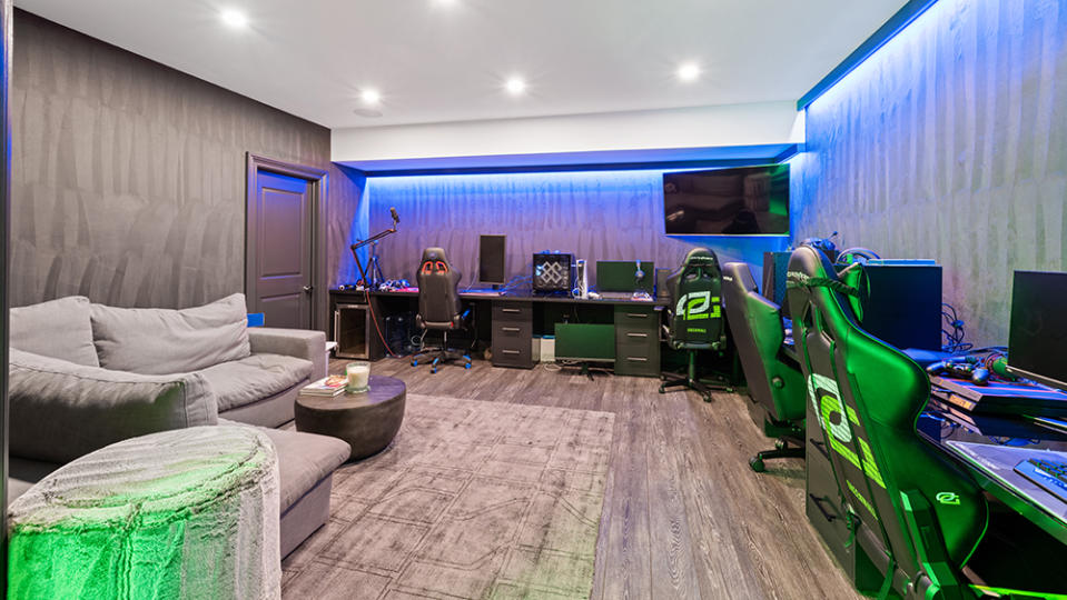 The video game room - Credit: Photo: Dave Apple