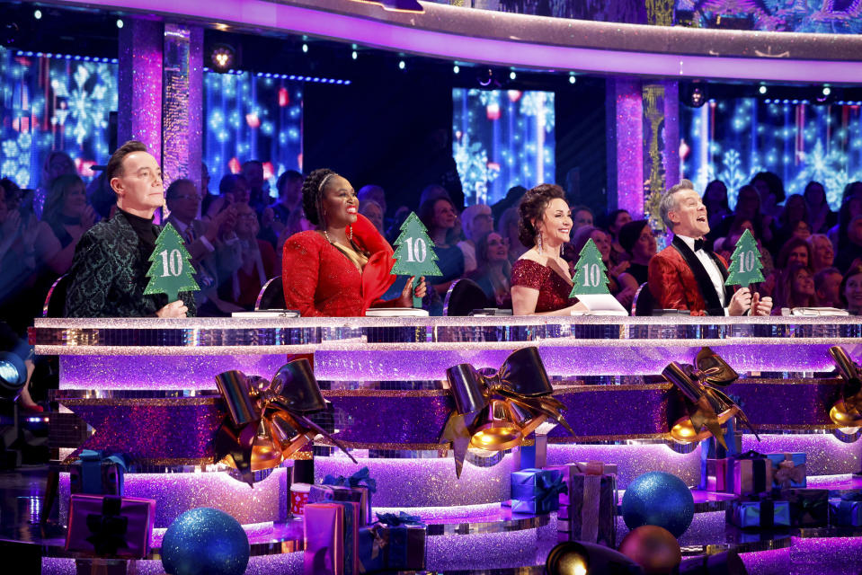 Strictly Come Dancing Christmas Special 2022,25-12-2022,Craig Revel Horwood, Motsi Mabuse, Shirley Ballas & Anton Du Beke,BBC,Guy Levy