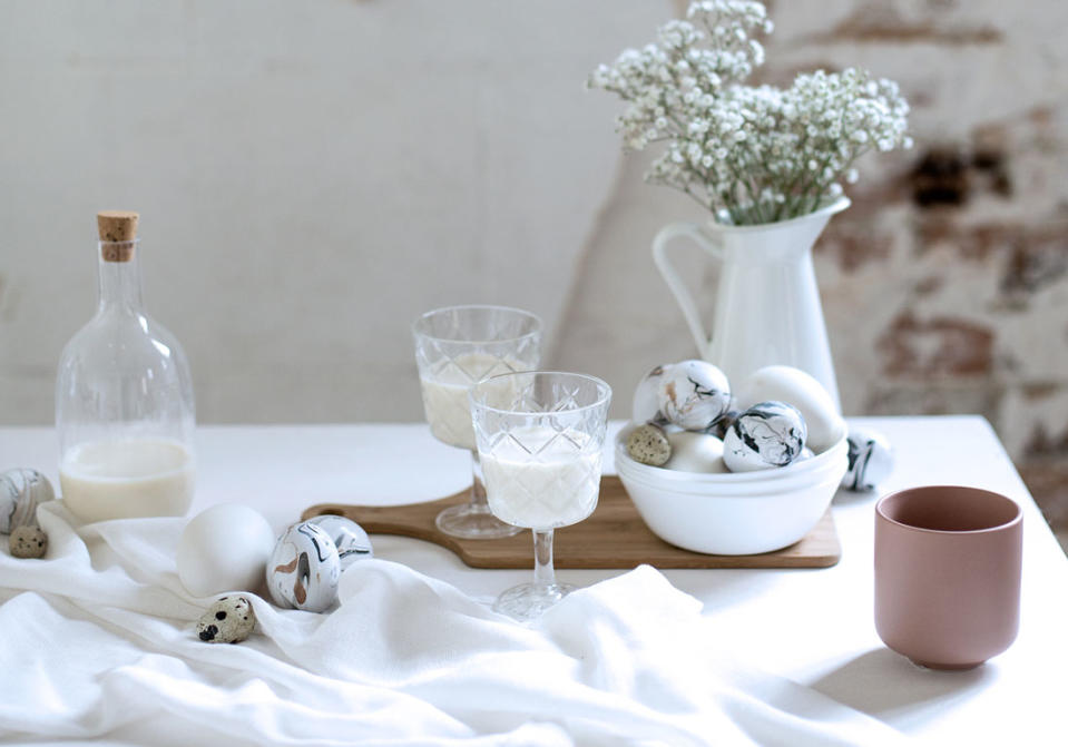 Une jolie déco de table pour fêter Pâques avec style