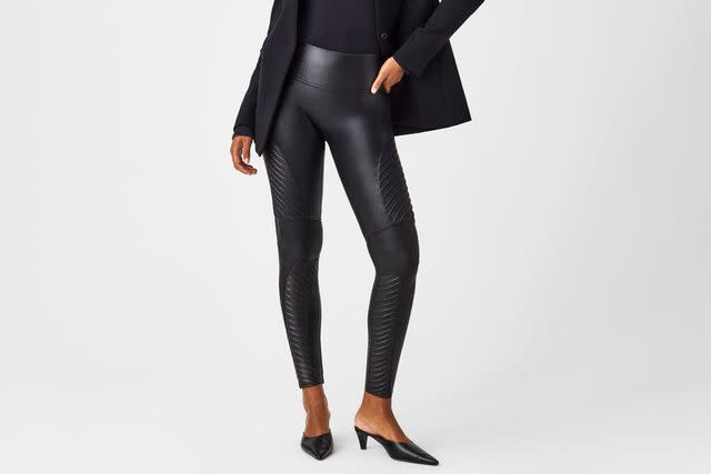 Spanx's Faux Leather Leggings Just Got a Warm and Cozy Upgrade That We  Can't Wait to Wear - Yahoo Sports