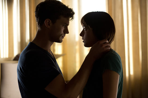 Anastasia Steele and Christian Grey