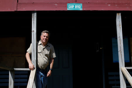 FILE PHOTO: Scott Rosmarin, owner and operator of Rosmarins Day Camp and Cottages, poses for a photograph at the Camp office in Monroe, New York, U.S., May 20, 2019. Picture taken May 20, 2019. REUTERS/Mike Segar