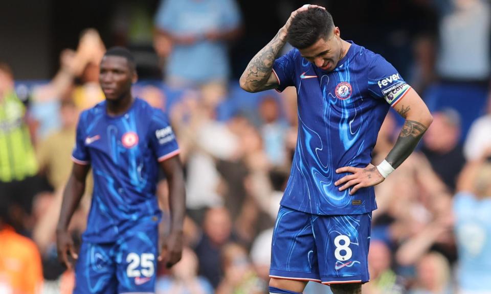 <span>Chelsea’s Enzo Fernández was a surprise choice as captain after causing controversy on international duty.</span><span>Photograph: Catherine Ivill/AMA/Getty Images</span>