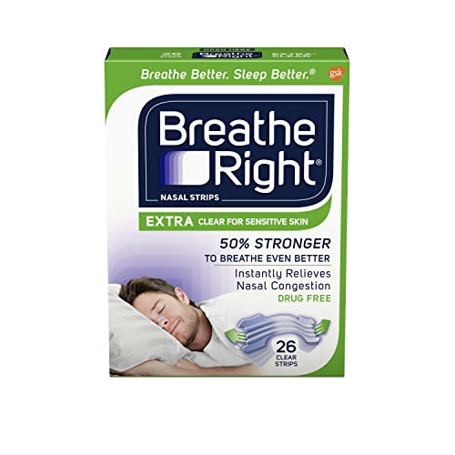 3) Breathe Right Nasal Strips (26 Count)