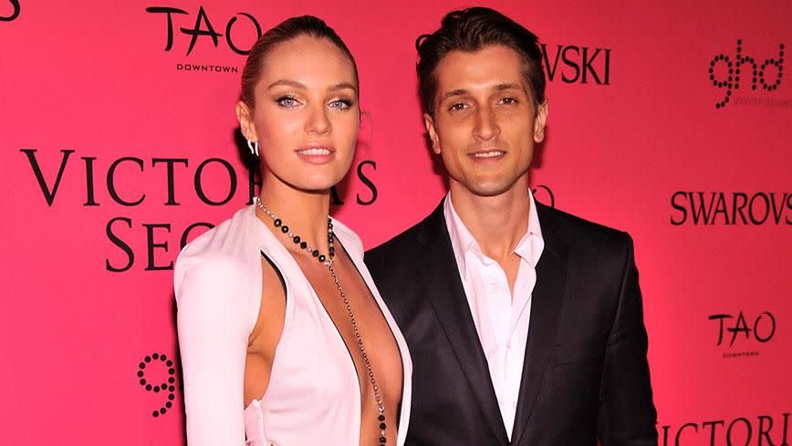 Candice Swanepoel and fiancé Hermann Nicoli. Photo: Getty Images