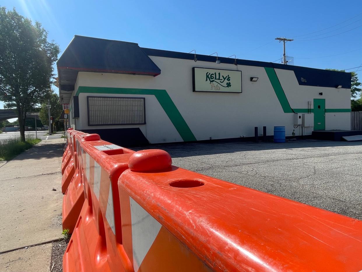 The former Kellys Pub site, at 1150 E. Mishawaka Ave., will be torn down this summer to make way for streetscape changes that will improve walkability near the South Bend Farmers Market.