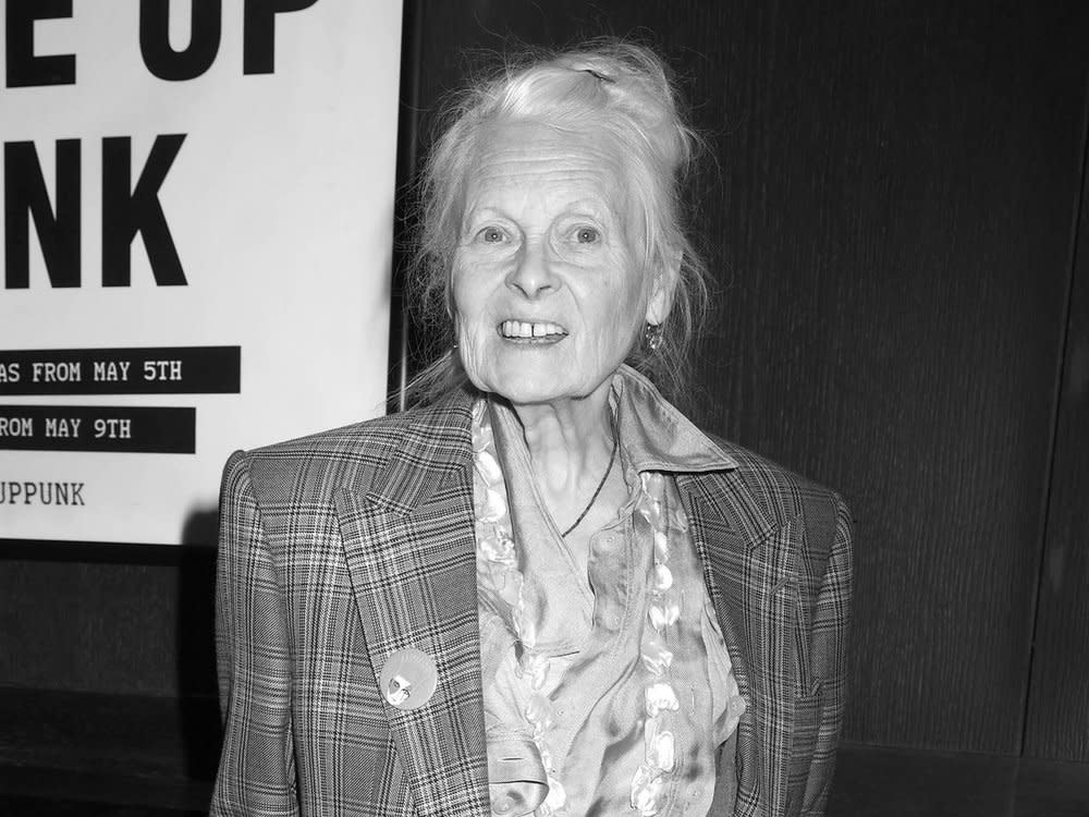 Vivienne Westwood bei einer Vorführung des Films "Wake Up Punk". (Bild: imago images/Matrix)