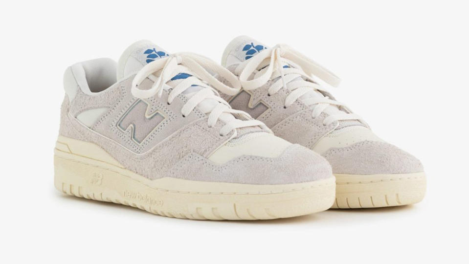 The Aime Leon Dore x New Balance 550 with blue detailing