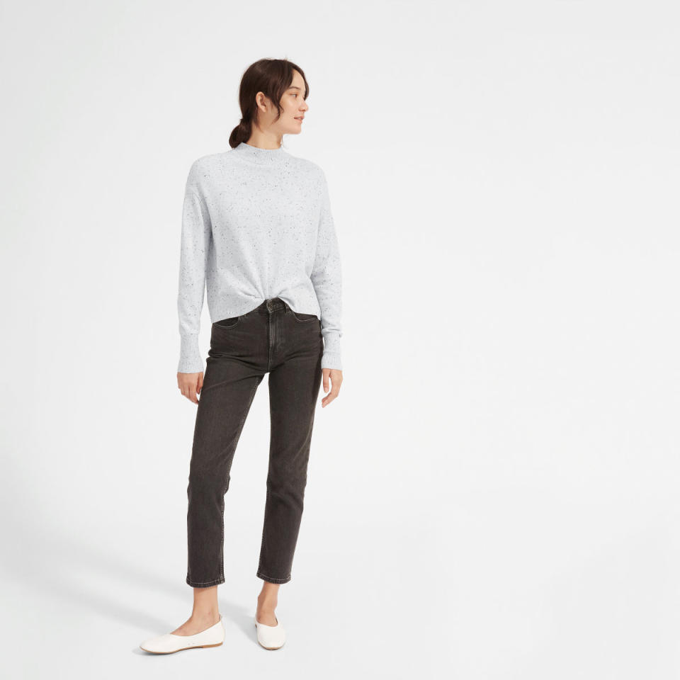 The Cashmere Crop Mockneck