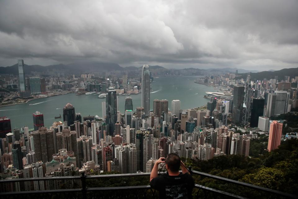 Hong Kong skyline