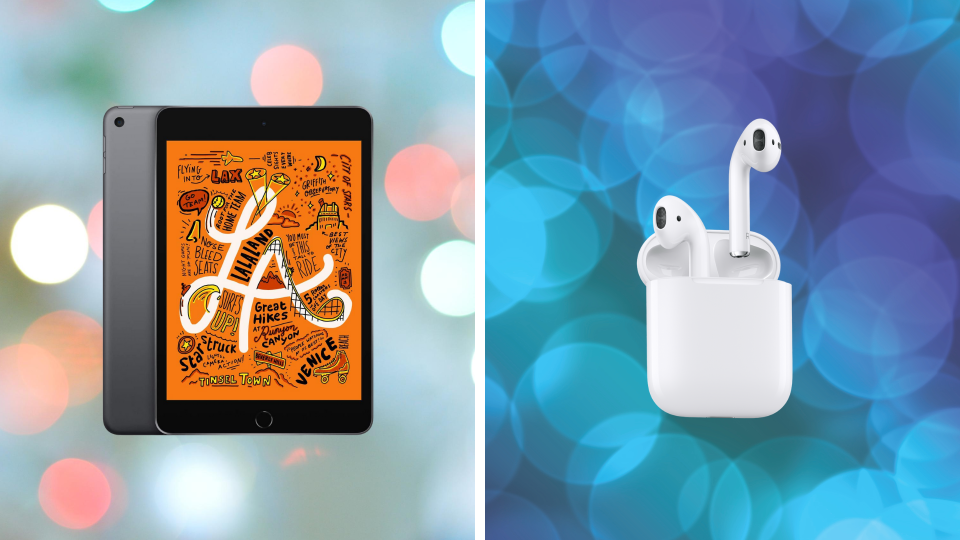 The best Amazon sales this week include these iPad Mini and Apple AirPods. (Photo: Apple)