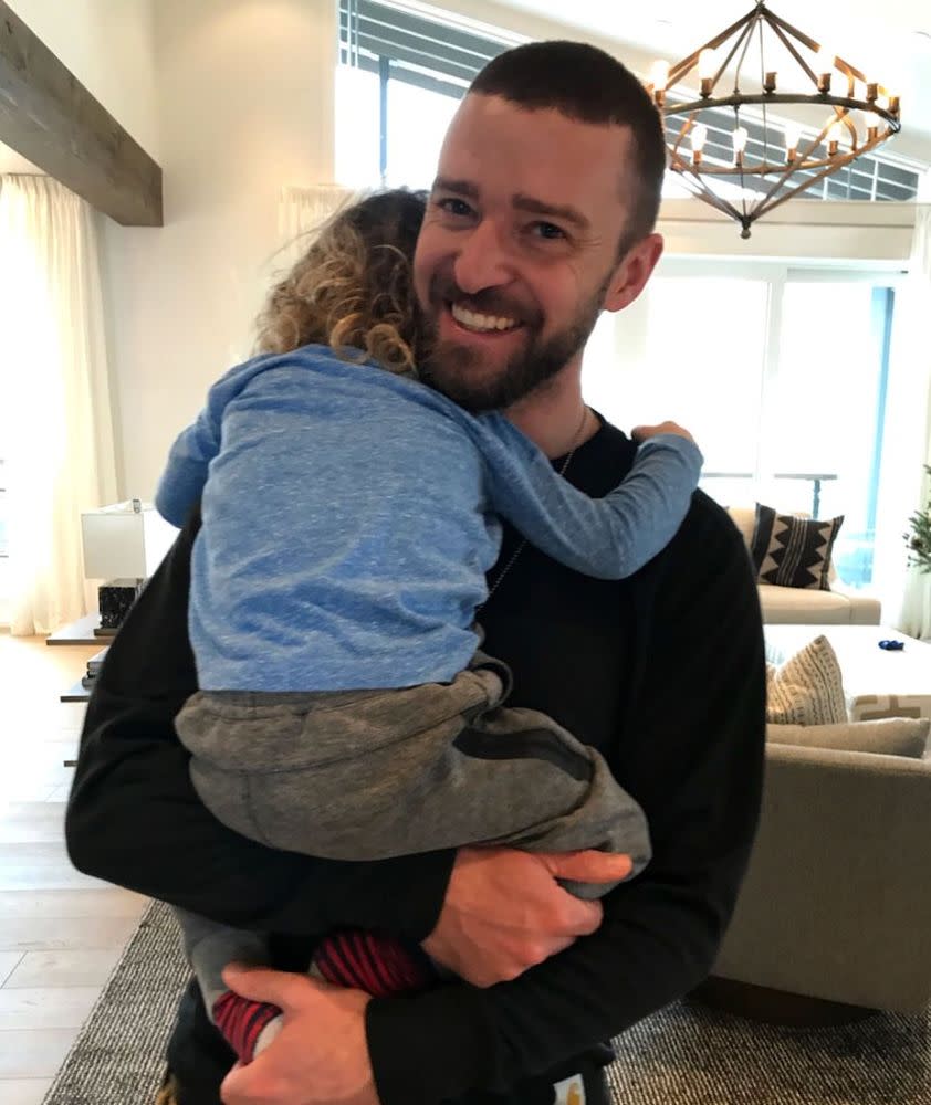 Justin Timberlake and son Silas | Justin Timberlake/Instagram