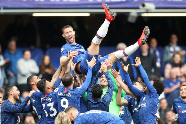 Chelsea boss Maurizio Sarri responds to Gary Cahill's scathing assessment of his first campaign