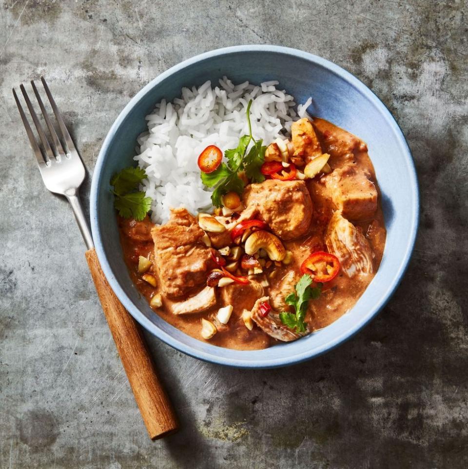 15) Coconut Curry Chicken