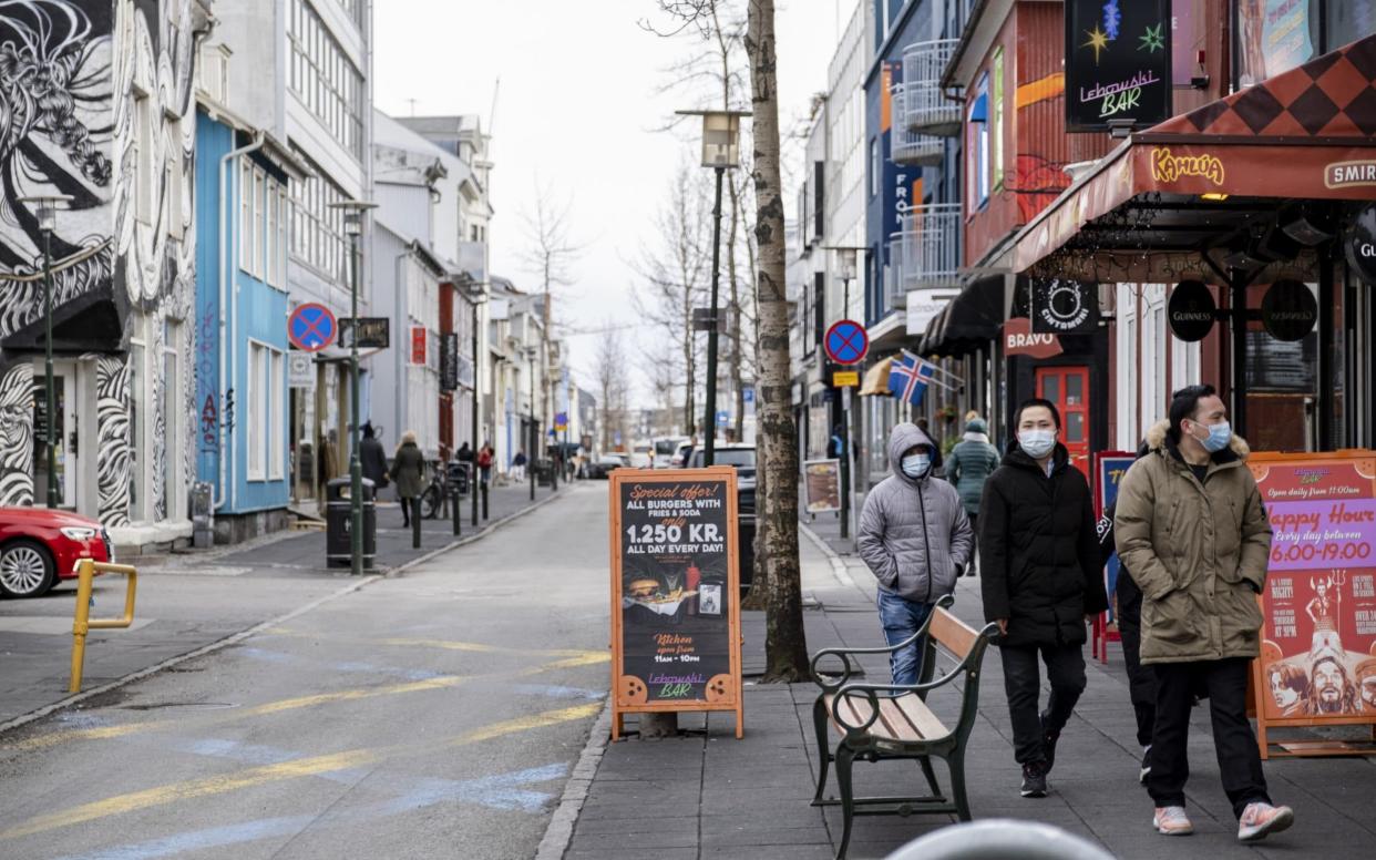 A Reykjavik street scene - Ernir Eyjolfsson/Andalou Agency via Getty Images